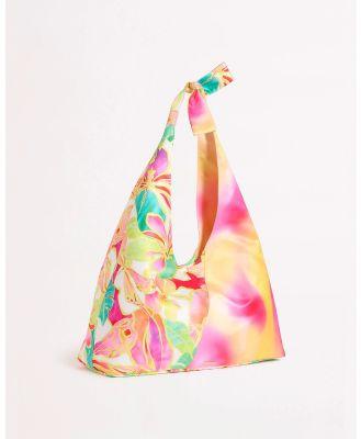 Seafolly - Wonderland Wonderland Spliced Shopper Bag - Accessories (Fuchsia Rose) Wonderland Wonderland Spliced Shopper Bag