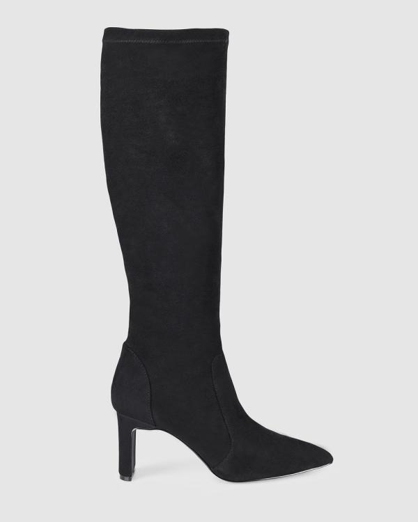 Siren - BradleyTall Boots - Knee-High Boots (Black Stretch Micro) BradleyTall Boots