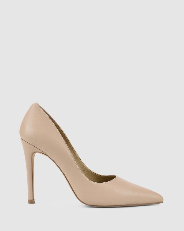 Siren - Circa Stiletto Pumps - All Pumps (Seashell Leather) Circa Stiletto Pumps