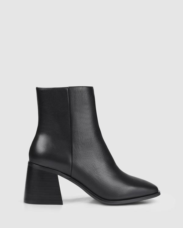 Siren - Lancelot Ankle Boots - Boots (Black Leather) Lancelot Ankle Boots