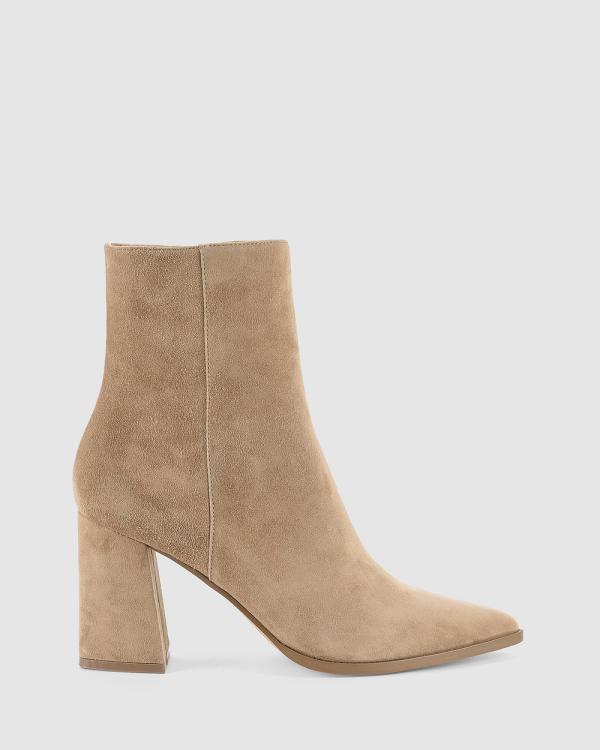 Siren - Willing Ankle Boots - Boots (Walnut Suede) Willing Ankle Boots