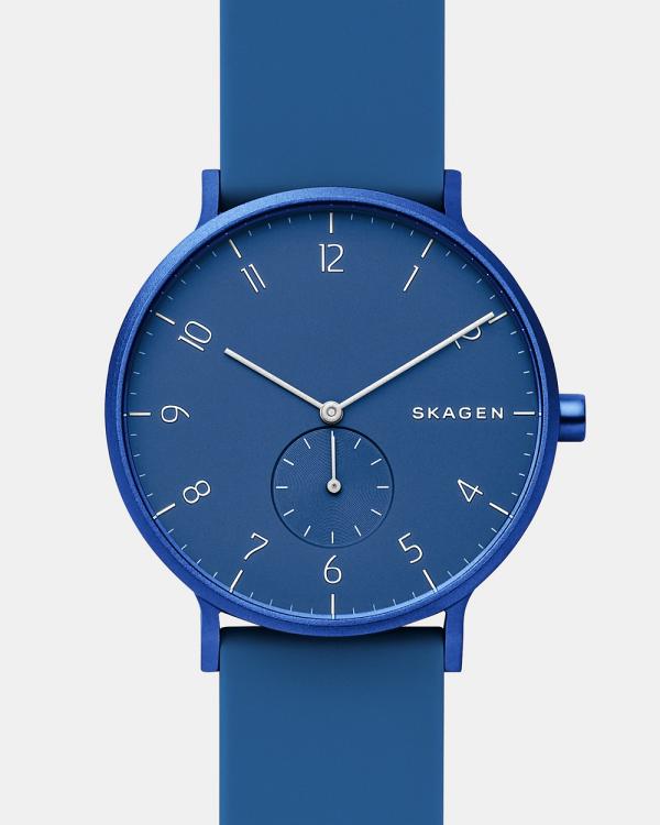 Skagen - Aaren Kulor Men's Analogue Watch - Watches (Blue) Aaren Kulor Men's Analogue Watch