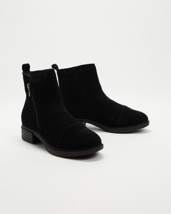 Skechers - Tenley New Chance Boots   Women's - Boots (Black & Black) Tenley New Chance Boots - Women's