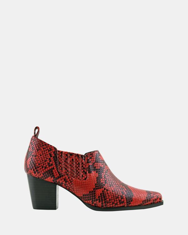 Sol Sana - Clio Boots - Boots (Red Snake) Clio Boots