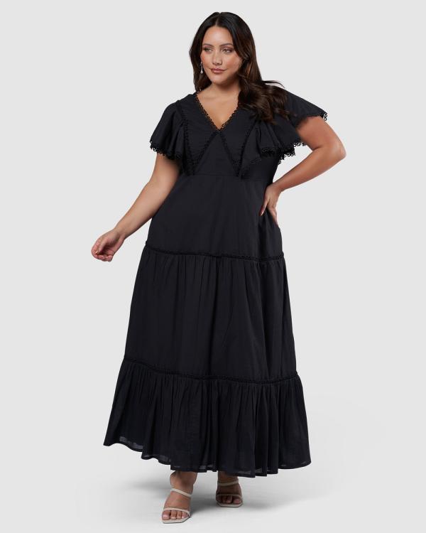 Something 4 Olivia - Rosalia Maxi Dress - Dresses (Black) Rosalia Maxi Dress