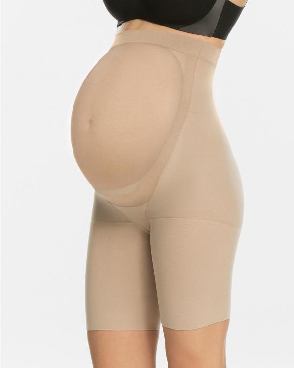 Spanx - Power Mama Shorts   THE ICONIC EXCLUSIVE - High-Waisted (Bare) Power Mama Shorts - THE ICONIC EXCLUSIVE
