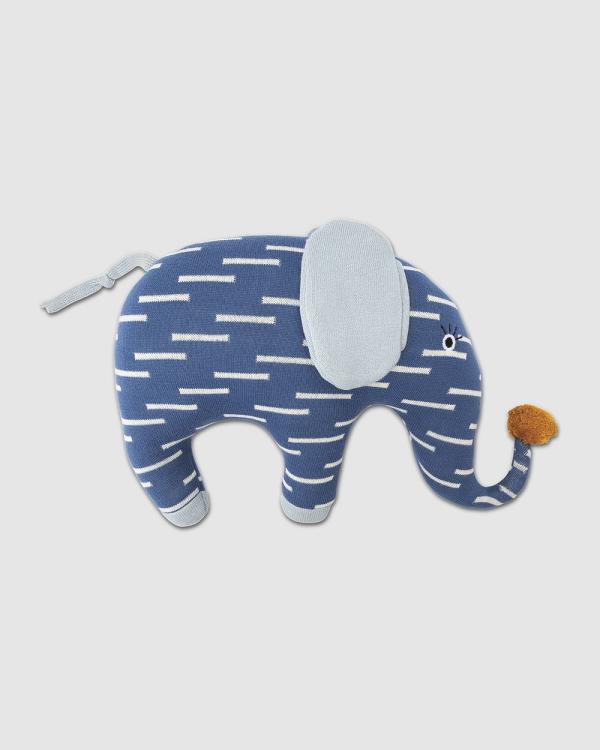 Spiegelburg - Spiegelburg   Eli the Elephant - Soft Toys (Blue) Spiegelburg - Eli the Elephant