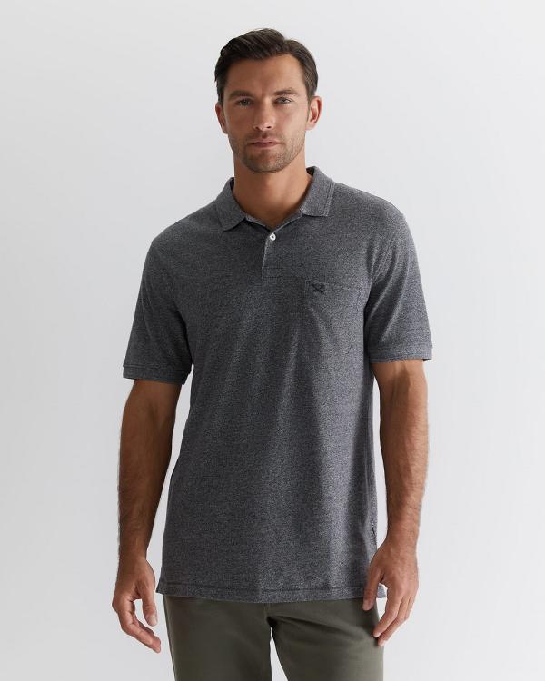Sportscraft - Pique Polo Melange - Shirts & Polos (grey) Pique Polo Melange