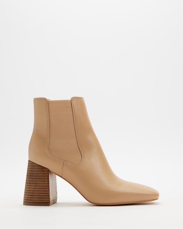 SPURR - Tori Ankle Boots - Boots (Beige Smooth) Tori Ankle Boots