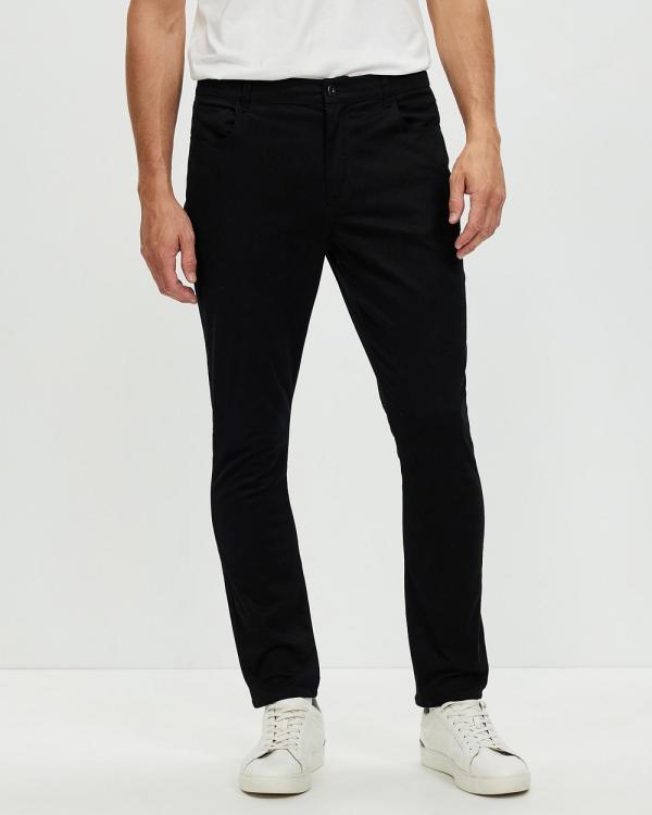 Staple Superior - Baxter Skinny Pants - Pants (Black) Baxter Skinny Pants