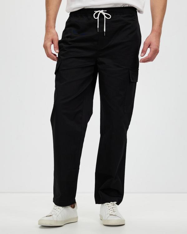 Staple Superior - Porter Cargo Pants - Pants (Black) Porter Cargo Pants