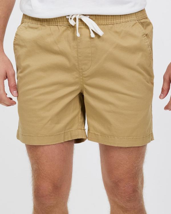 Staple Superior - Slater Shorts - Shorts (Sand) Slater Shorts
