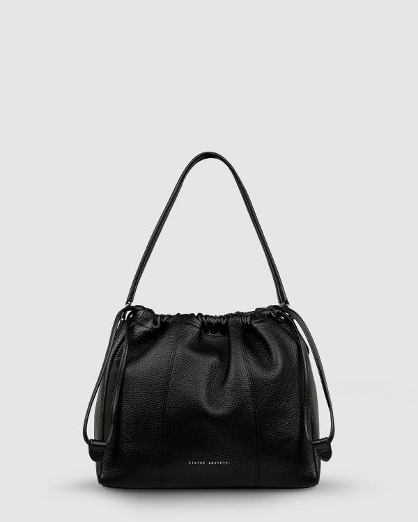 Status Anxiety - Point Of No Return Bag - Satchels (Black) Point Of No Return Bag