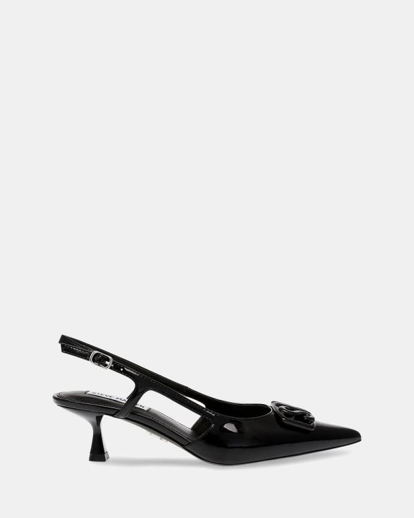 Steve Madden - Leela Heels - Mid-low heels (Black Patent) Leela Heels