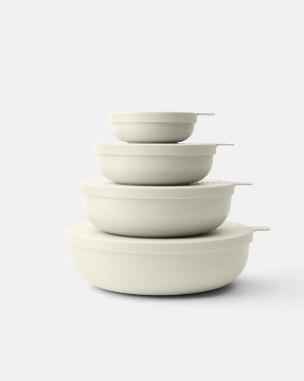 Styleware - Nesting Bowl Collection 4 Piece - Home (Cream) Nesting Bowl Collection 4 Piece