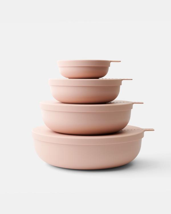 Styleware - Nesting Bowl Collection 4 Piece - Home (Pink) Nesting Bowl Collection 4 Piece