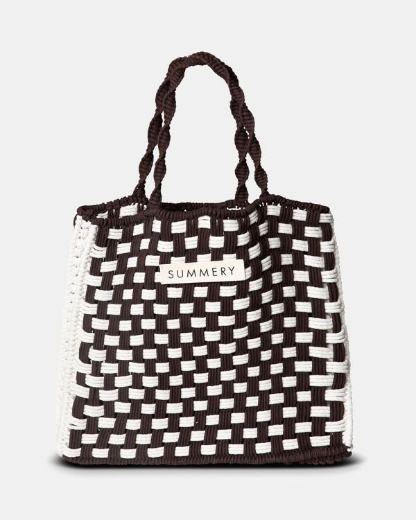 Summery Copenhagen - Taci Shopping Bag - Handbags (Java) Taci Shopping Bag