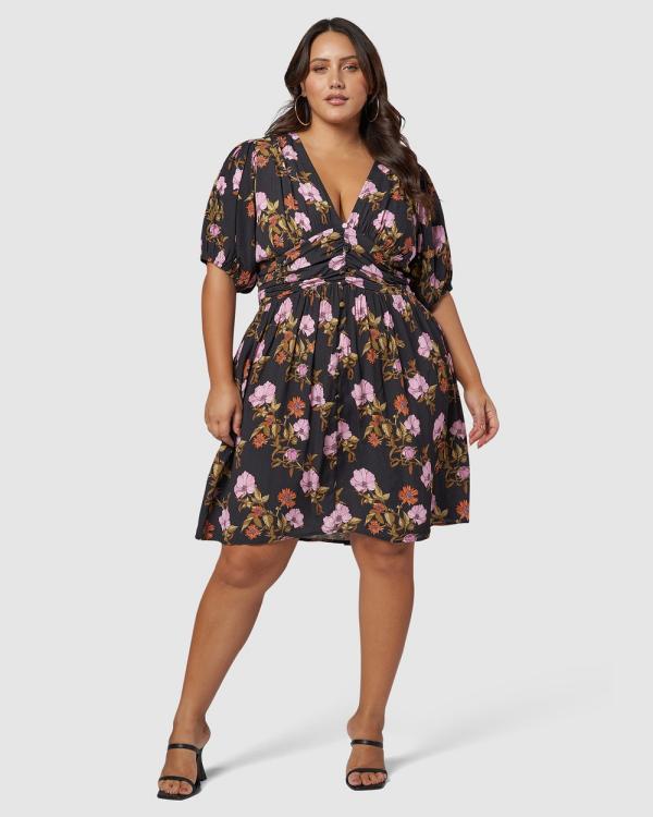 Sunday In The City - Sprung Mini Dress - Dresses (Multi) Sprung Mini Dress