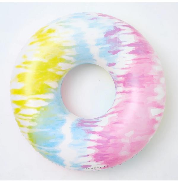 Sunnylife - Pool Ring Tie Dye Sorbet - Outdoor Games (Multi) Pool Ring Tie Dye Sorbet