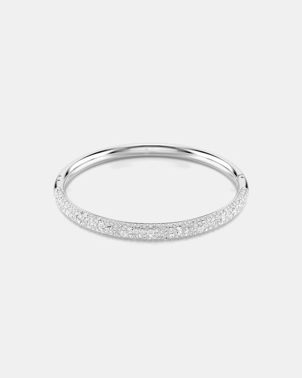 Swarovski - Meteora Bangle - Jewellery (White & Rhodium Plated) Meteora Bangle