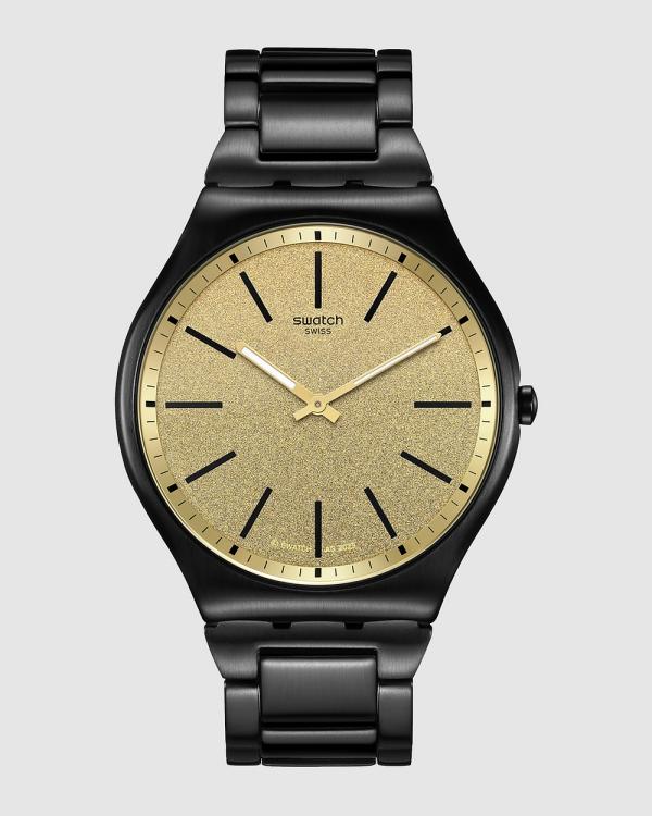 Swatch - Dashing Slate Watch - Watches (Black) Dashing Slate Watch