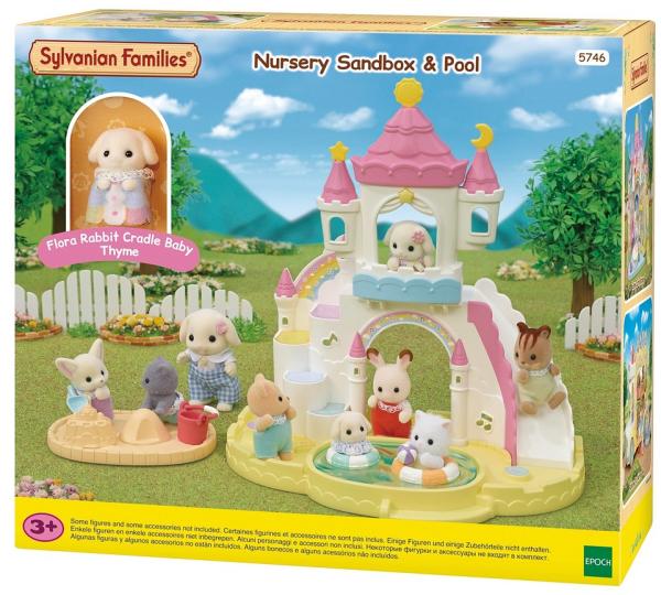 Sylvanian Families - Sylvanian Families Nursery Sandbox and Pool - Doll playsets (Multi) Sylvanian Families Nursery Sandbox and Pool
