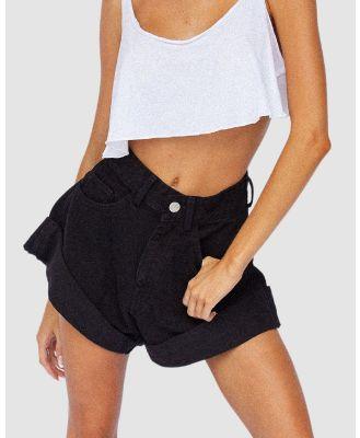 Tacoola - Stella Shorts - Denim (Black) Stella Shorts