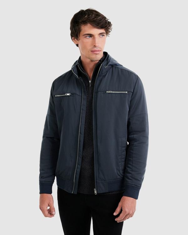 Tarocash - Brando Bomber - Coats & Jackets (NAVY) Brando Bomber