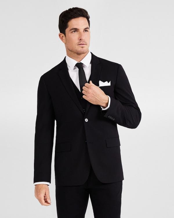 Tarocash - Supreme Stretch Suit Jacket - Suits & Blazers (BLACK) Supreme Stretch Suit Jacket