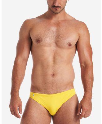 TEAMM8 - Bass Bikini Swim Brief - Briefs (Yellow) Bass Bikini Swim Brief