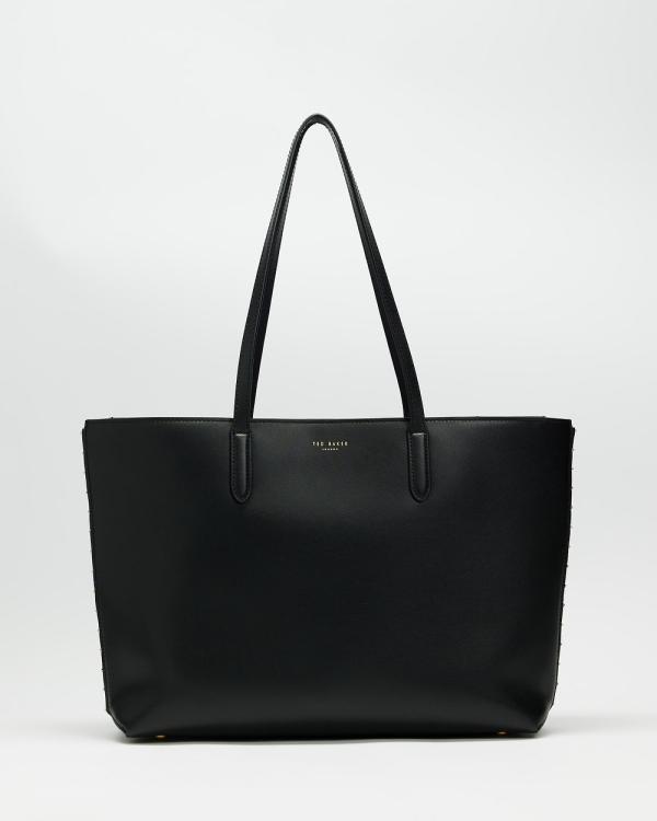 Ted Baker - Kahlaa Studded Shopper Bag - Bags (Black) Kahlaa Studded Shopper Bag