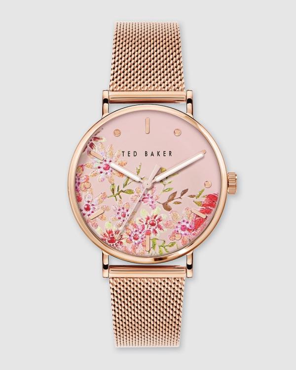 Ted Baker - Phylipa Retro - Watches (Rose Gold) Phylipa Retro