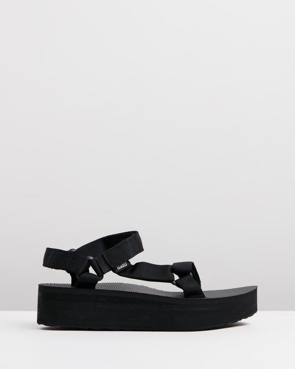 Teva - Flatform Universal   Women's - Sandals (Black) Flatform Universal - Women's