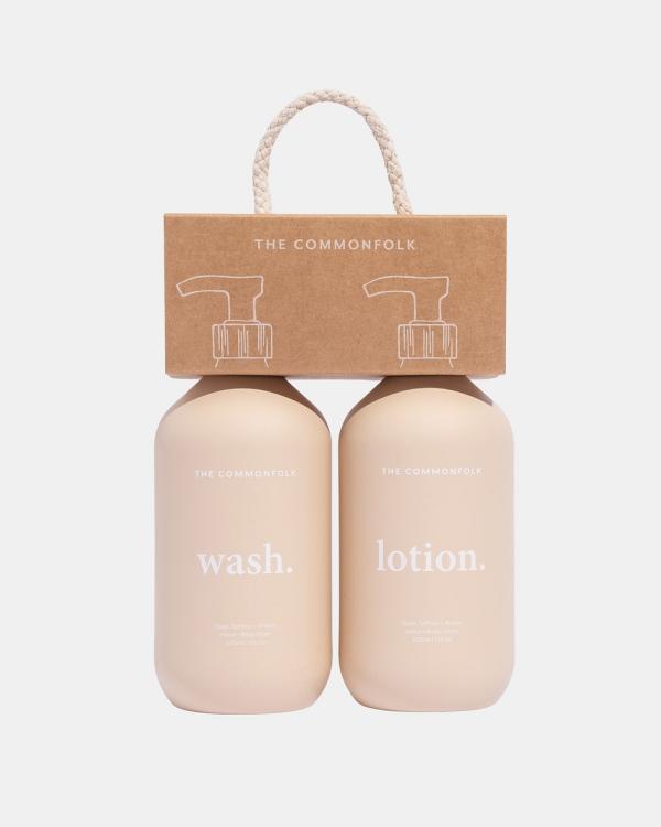 The Commonfolk Collective - Nude Hand + Body Caddy 500ml - Bath (Nude) Nude Hand + Body Caddy 500ml
