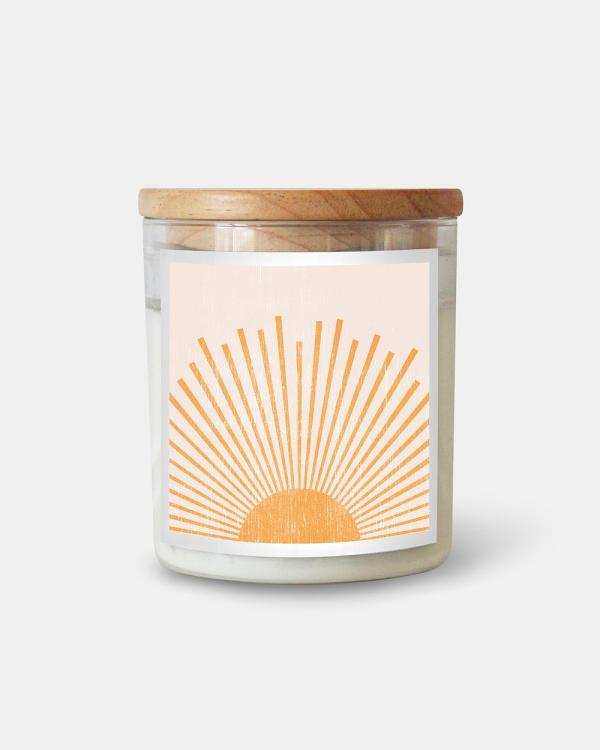 The Commonfolk Collective - Sun Dial Candle - Bathroom (Yellow) Sun Dial Candle