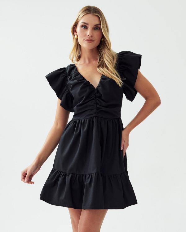 The Fated - Gweni Mini Dress - Dresses (Black) Gweni Mini Dress