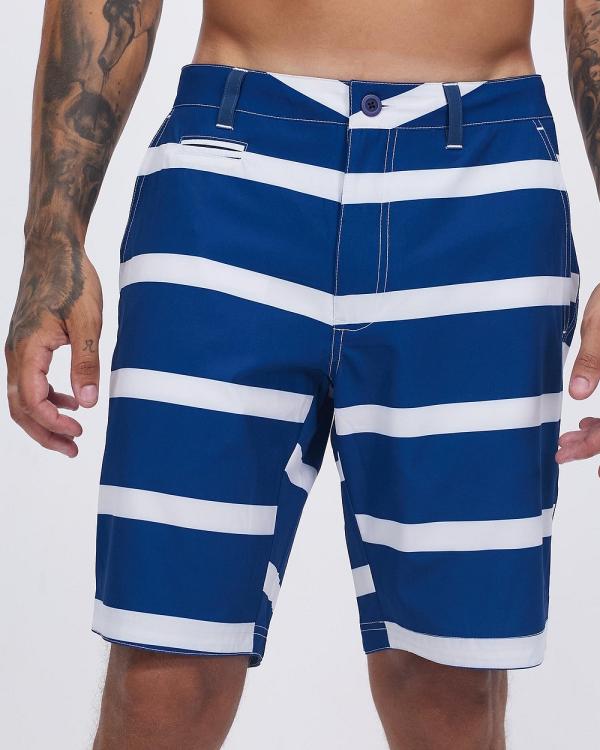 The Rocks Push - Blueys Swim Shorts Breton Navy - Swimwear (Breton Navy) Blueys Swim Shorts Breton Navy