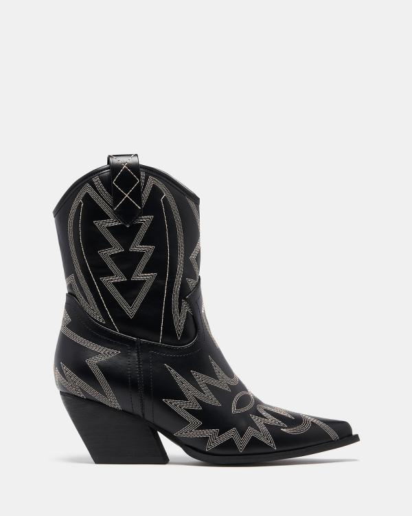 Therapy - Outlaw Boots - Boots (Black/White) Outlaw Boots