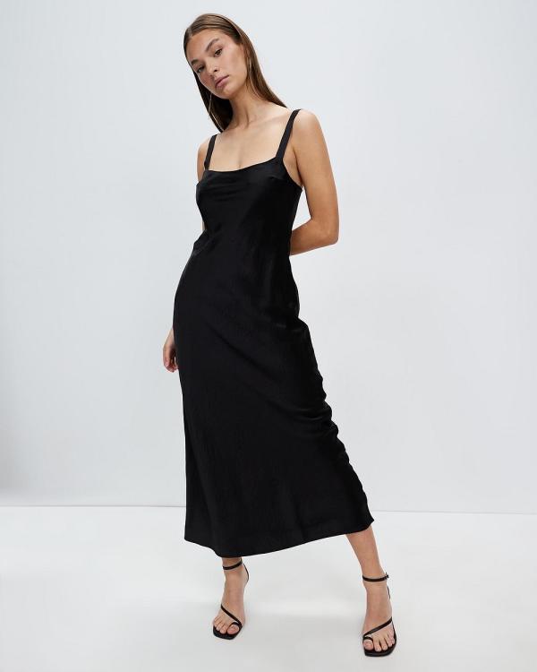 Third Form - Crush Bias Classic Slip Dress - Bodycon Dresses (Black) Crush Bias Classic Slip Dress