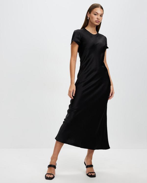 Third Form - Crush Bias Tee Maxi Dress - Dresses (Black) Crush Bias Tee Maxi Dress