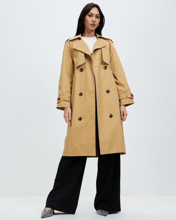 Third Form - Frontier Trench Jacket - Trench Coats (Camel) Frontier Trench Jacket