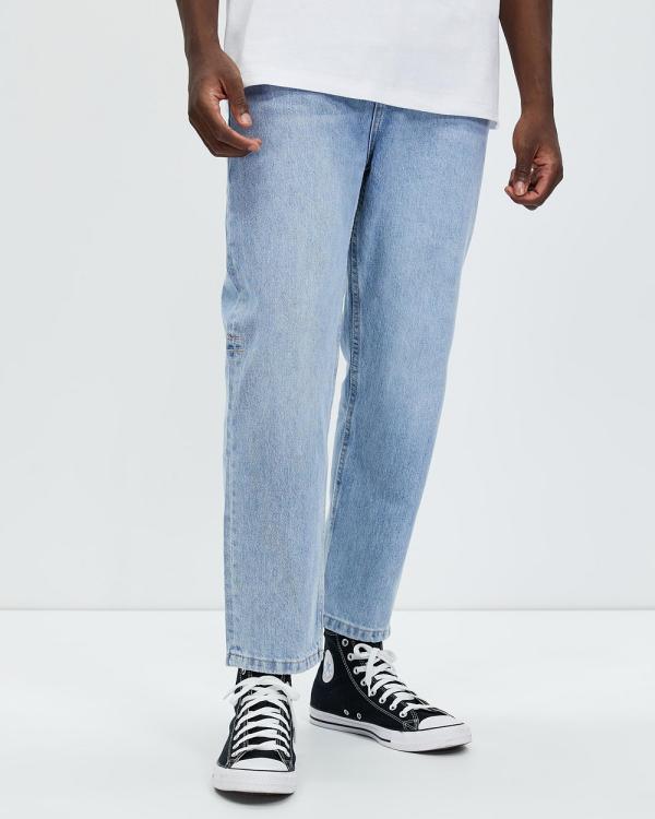 Thrills - Chopped Denim Jeans - Jeans (Endless Blue) Chopped Denim Jeans