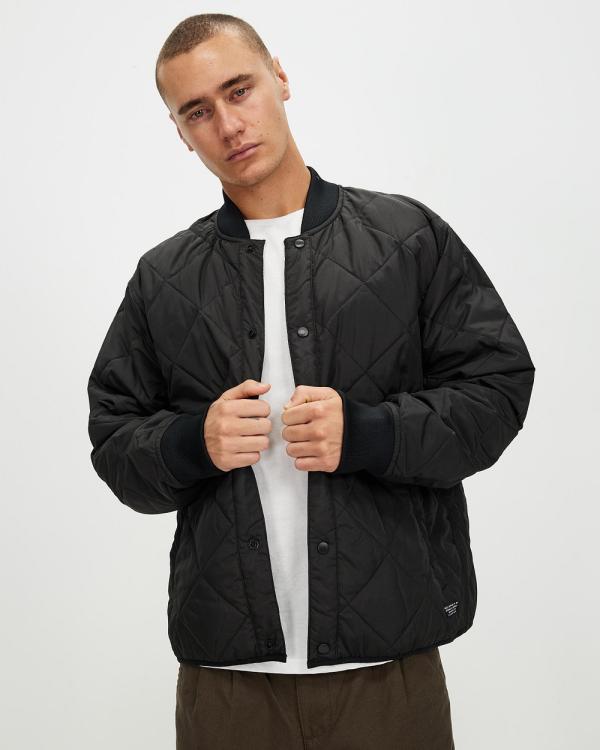 Thrills - Minimal Thrills Quilt Work Jacket - Coats & Jackets (Black) Minimal Thrills Quilt Work Jacket