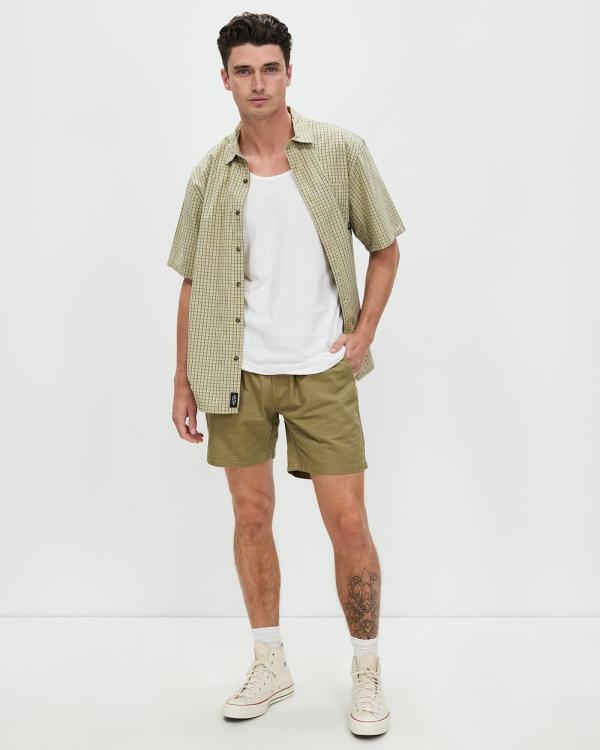 Thrills - Minimal Thrills Work Volley Shorts - Chino Shorts (Aloe) Minimal Thrills Work Volley Shorts