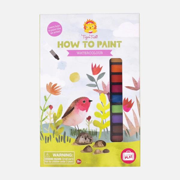 Tiger Tribe - How to Paint Watercolour - Drawing & Stationary (Multi) How to Paint Watercolour