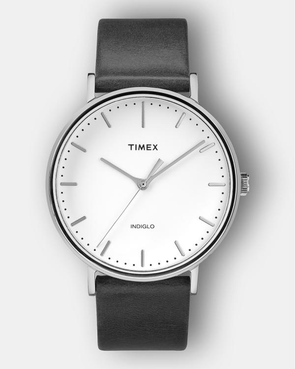 TIMEX - Fairfield - Watches (Silver/Black) Fairfield