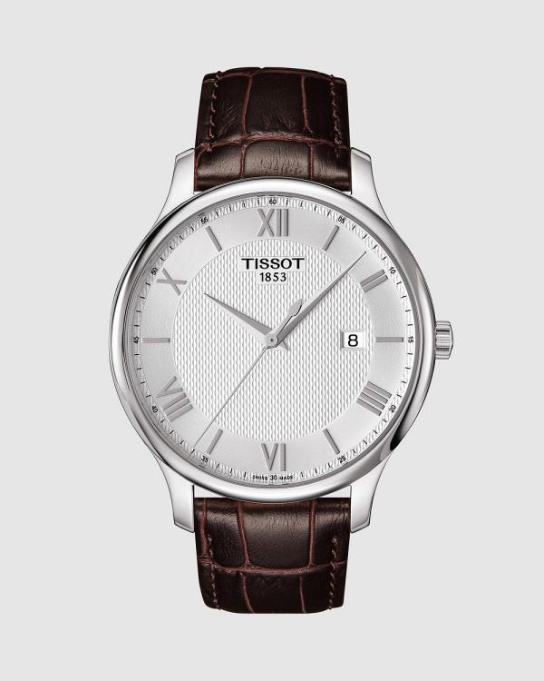 Tissot - Tradition - Watches (Silver & Brown) Tradition