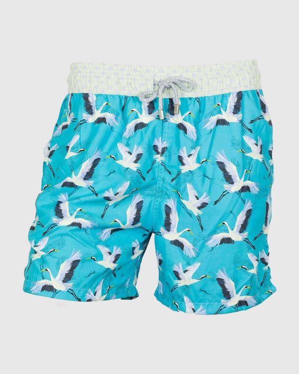 Tolu Australia - Grulla Kids Swim Shorts - Swimwear (Blue) Grulla Kids Swim Shorts