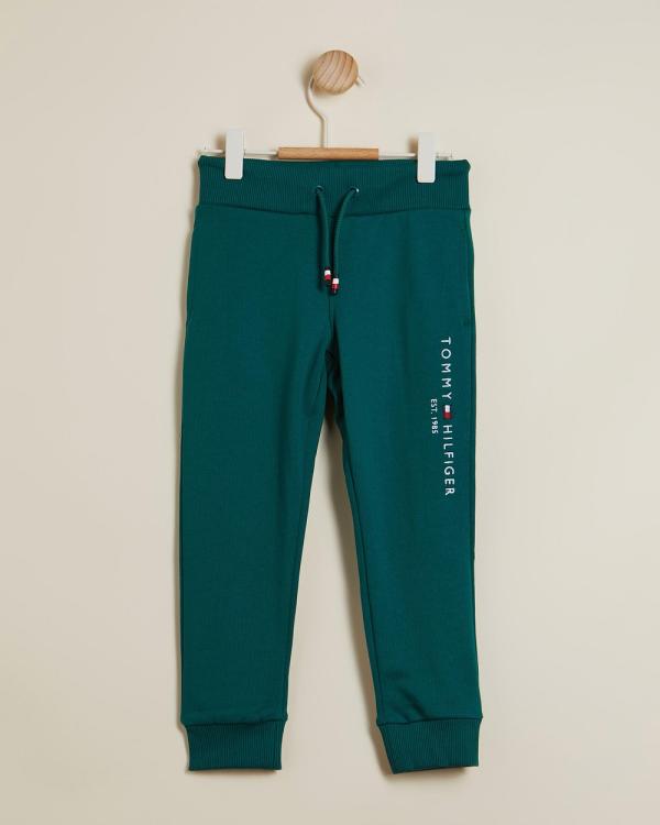 Tommy Hilfiger - Essential Sweatpants   Kids - Sweatpants (Rural Green) Essential Sweatpants - Kids