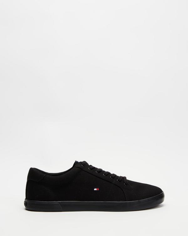 Tommy Hilfiger - Harlow ID Sneakers - Low Top Sneakers (Black/Black) Harlow ID Sneakers